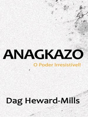 cover image of Anagkazo 2a edição